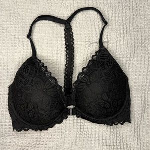 Victoria’s Secret Pink Date Racerback Front Clasp Bra 32D